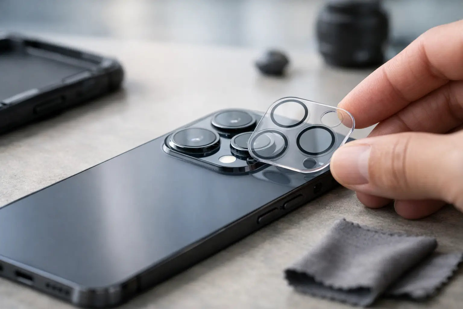 Hvordan beskytter man iPhone kamera bedst?