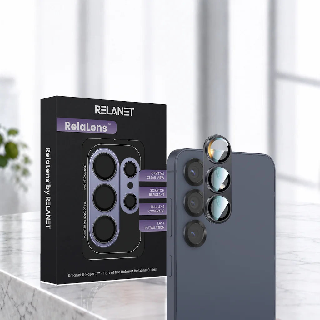 RelaLens™ Kamerabeskyttelse til Samsung Galaxy S25
