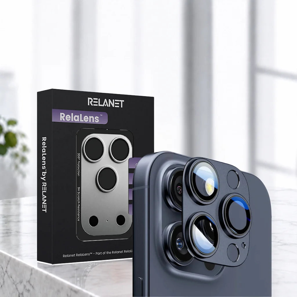 RelaLens™ Kamerabeskyttelse til iPhone 15 Pro Max