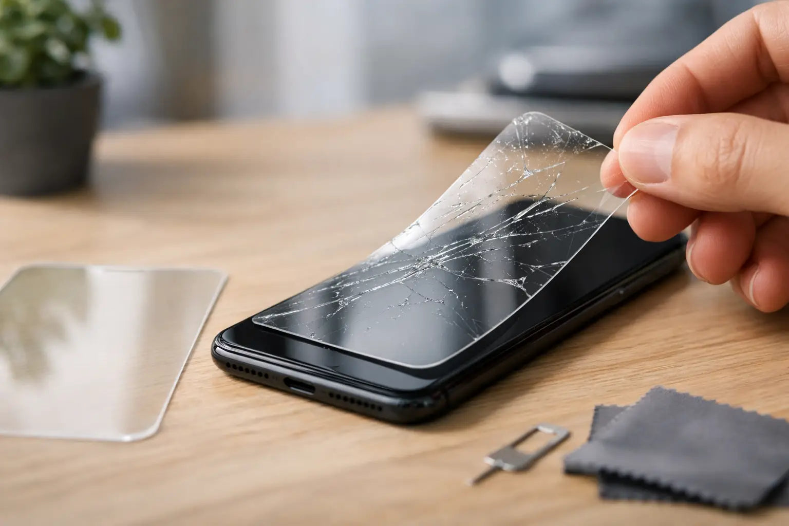 Hvor ofte skal panserglas skiftes på mobilen?