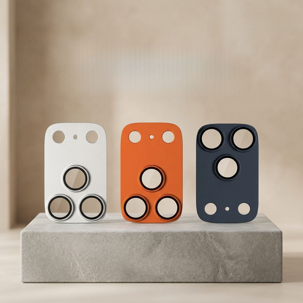 OptiLens™ Kamera beskyttelse til iPhone 17 Pro