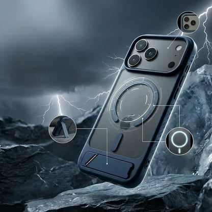 Relanet OptiCase cover med MagSafe- og magnetic-kompatibilitet og ekstra stød- og kantbeskyttelse.