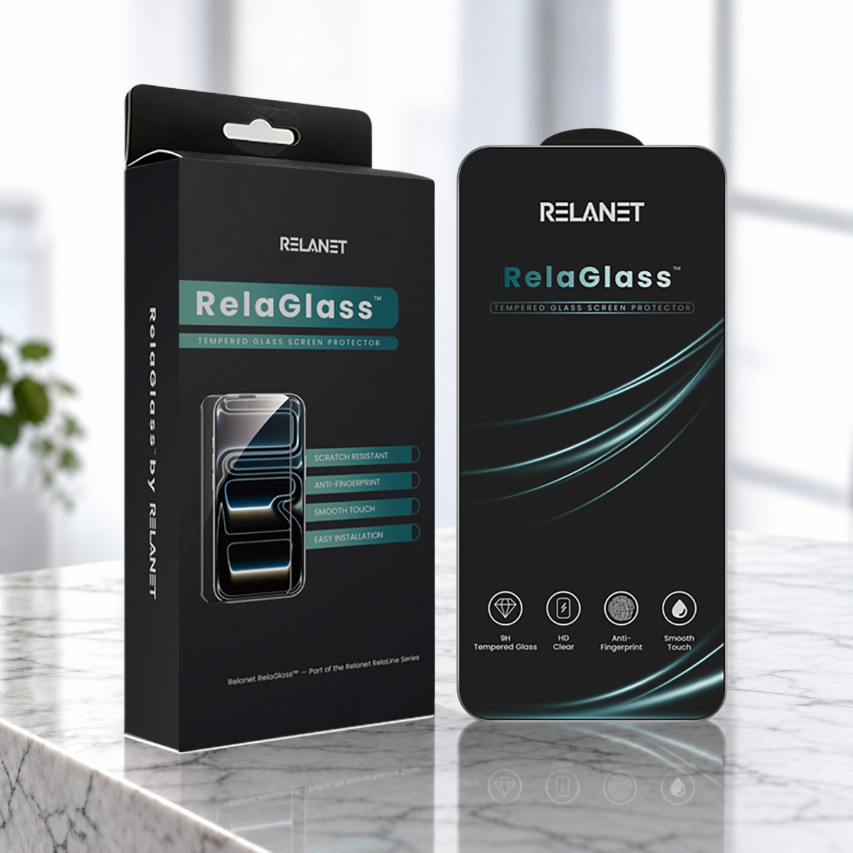 RelaGlass™ Skærmbeskyttelse til iPhone 13