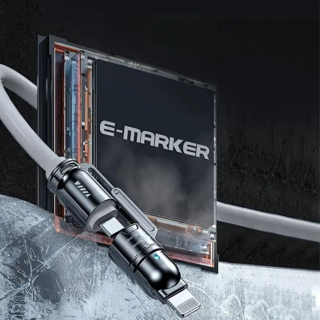 Indbygget e-marker chip i Relanet OptiPower™ sikrer intelligent og sikker opladning