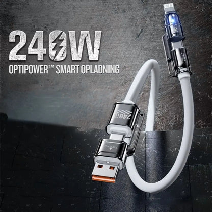 Relanet OptiPower™ leverer hurtig og afbalanceret 30W opladning til flere enheder